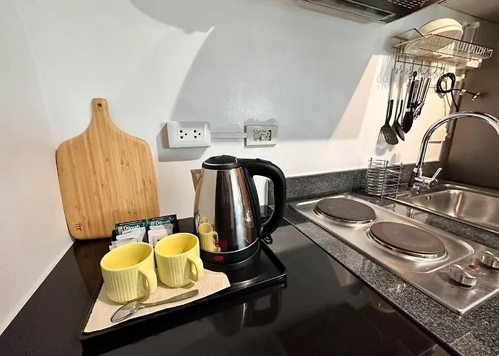 Living,the Persimmon Double Beds 4pax Apartment